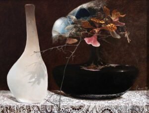 Sigitas Mickevičius "Matinis su Ikebana"