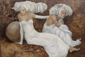 Miglė Kosinskaitė "Dvi baltos moterys" (2005)