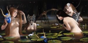 Indra Grušaitė "Laumių monai" (2017)
