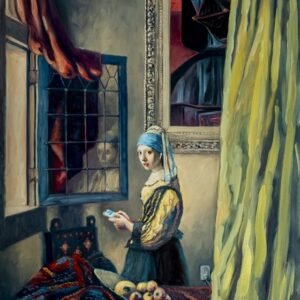 Algis Kriščiūnas "Girl with a Pearl Earphone"