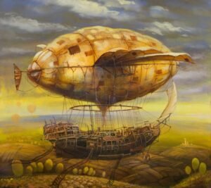 Modestas Malinauskas "Skrendantis"