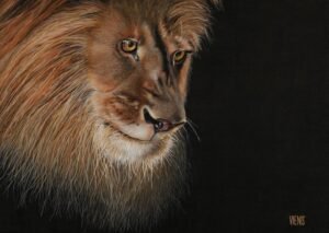 Laima Žeimienė-VIENIS "Panthera-leo"
