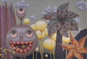 Andrius Miežis "Pragydo saldžiomis angelų giesmėmis, nušvitęs seno parko gilumoje" (2018)