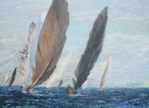 My Face Art "Skraidanti Regatta"