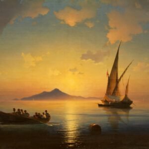 Ivan Aivazovsky "Neapolio įlanka"