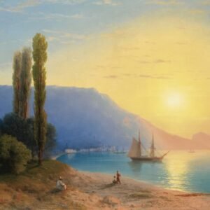 Ivan Aivazovsky "Šviesa, vanduo ir dangus"