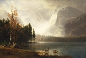 Albert Bierstadt "Estes Parkas"