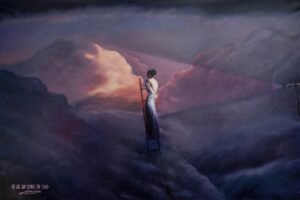 Algis Kriščiūnas "Girl Who Climbed The Cloud"