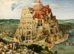 Pieter Bruegel "Babelio bokštas"