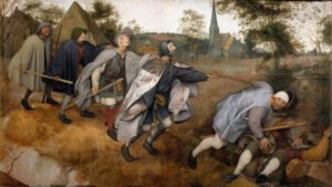 Pieter Bruegel "Aklieji"