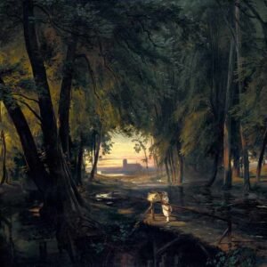 Carl Blechen "Waldweg bei Spandau"
