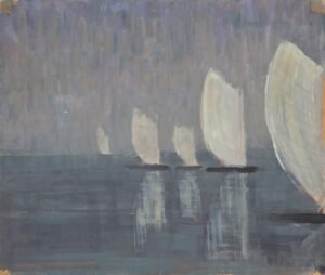 Mikalojus Konstantinas Čiurlionis "Laiveliai"