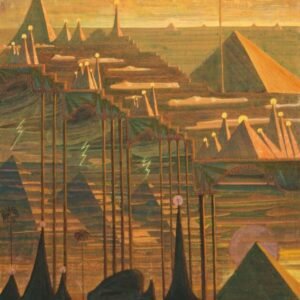 Mikalojus Konstantinas Čiurlionis "Piramidžių sonata I (allegro)"