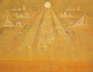Mikalojus Konstantinas Čiurlionis "Piramidžių Sonata III (scherzo)"