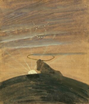 Mikalojus Konstantinas Čiurlionis "Saulė eina Jaučio ženku"