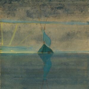 Mikalojus Konstantinas Čiurlionis "Saulė eina Ožiaragio ženku"