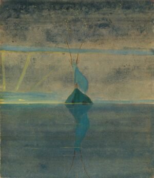 Mikalojus Konstantinas Čiurlionis "Saulė eina Ožiaragio ženku"