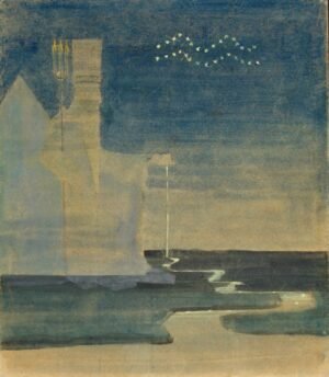 Mikalojus Konstantinas Čiurlionis "Saulė eina Vandenio ženku"