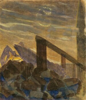 Mikalojus Konstantinas Čiurlionis "Saulė eina Vėžio ženku"