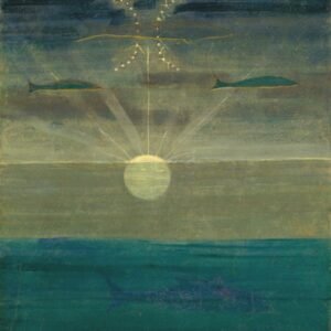 Mikalojus Konstantinas Čiurlionis "Saulė eina Žuvų ženku"