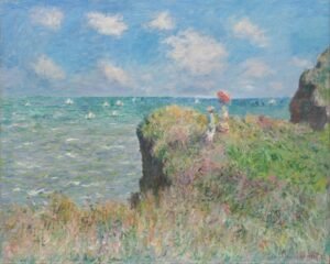 Claude Monet "Pasivaikščiojimas uola"