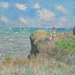 Claude Monet "Pasivaikščiojimas uola"