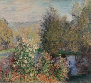 Claude Monet "Kampelis Montgerono soduose"