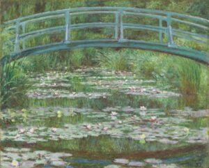 Claude Monet "Japoniškas tiltelis"