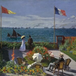 Claude Monet "Sainte Adresse sodas"