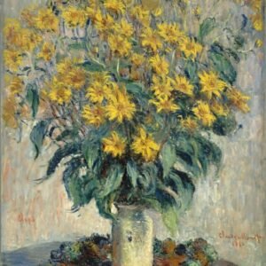 Claude Monet "Topinambų gėlės"