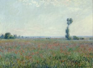 Claude Monet "Aguonų laukas"