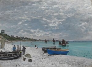Claude Monet "Sainte-Adresse regata"