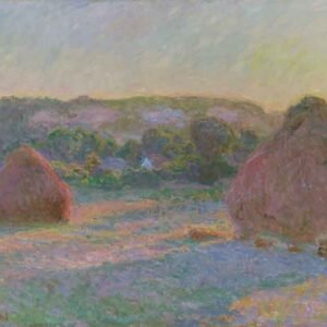 Claude Monet "Šieno kupetos (vasaros pabaiga)"