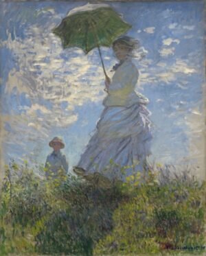 Claude Monet "Madam Monet ir jos sūnus"