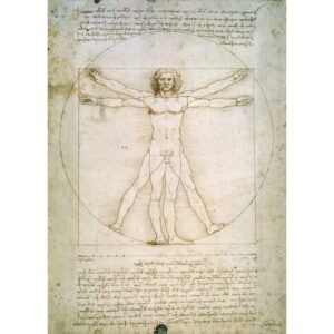 Leonardo Da Vinci "Vitruvijaus žmogus"