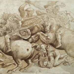 Leonardo Da Vinci "Anghiario mūšis"