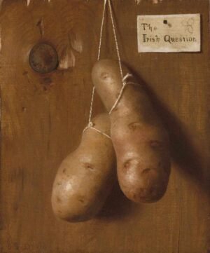 De Scott Evans "The Irish Question" 1880