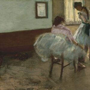 Edgar Degas "Šokių pamoka"