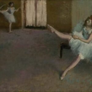 Edgar Degas "Prieš baletą"