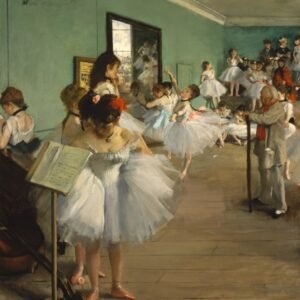 Edgar Degas "Baleto pamoka"