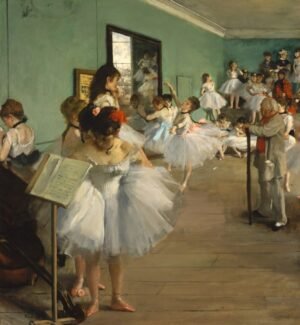 Edgar Degas "Baleto pamoka"