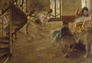Edgar Degas "Baleto repeticija"