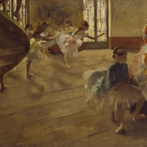 Edgar Degas "Baleto repeticija"