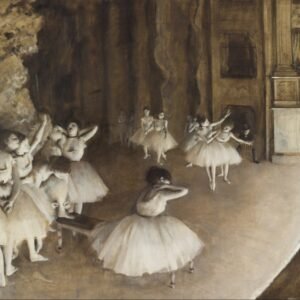 Edgar Degas "Baleto repeticija II"