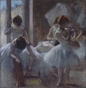 Edgar Degas "Šokėjos III"