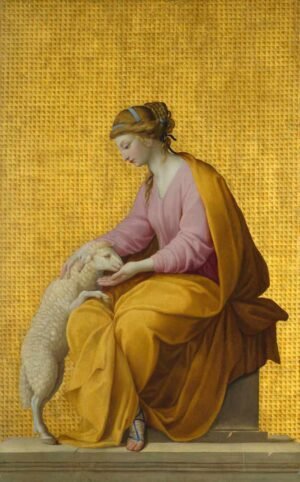 Eustache Le Sueu "Meekness" 1650