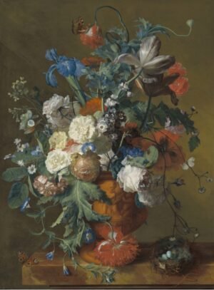 Jan van Huysum "Gėlės vazoje"