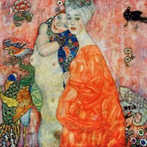 Gustav Klimt "Merginos"