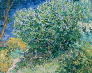 Vincent Van Gogh "Alyvų krūmas"