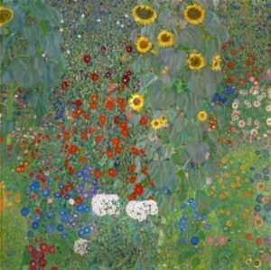 Gustav Klimt "Saulėgrąžų sodas"